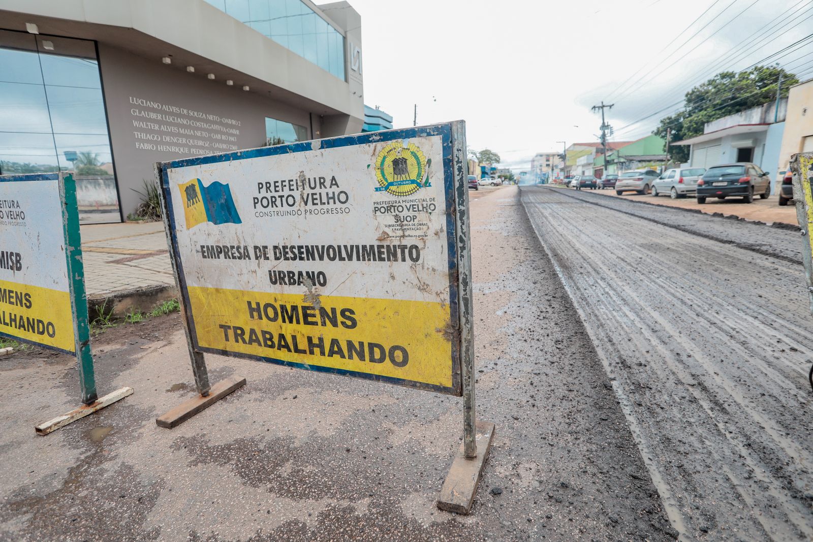 Serviços melhoram a trafegabilidade das vias de Porto Velho